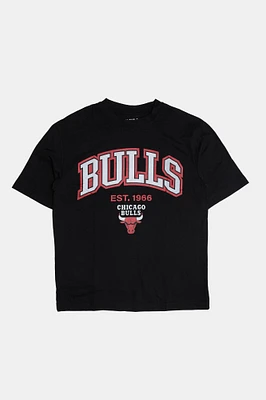 Mens Chicago Bulls Oversized T-Shirt - Black /