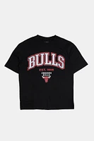 Mens Chicago Bulls Oversized T-Shirt - Black /