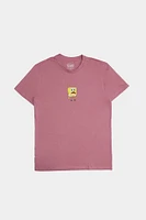 Mens SpongeBob SquarePants T-Shirt - Rose /