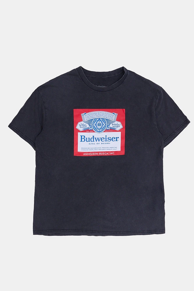 Mens Budweiser Logo T-Shirt - Black /