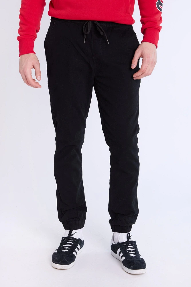 Mens Basic Twill Jogger - /