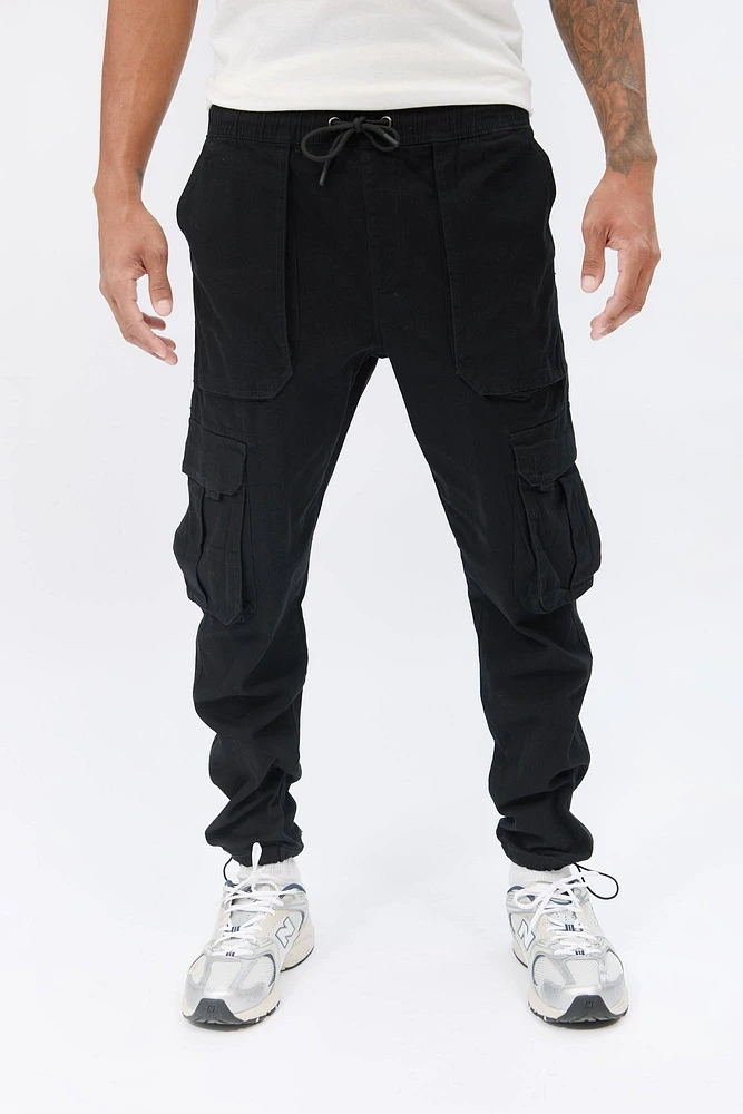 Arsenic Mens Relaxed Porkchop Cargo Jogger - /