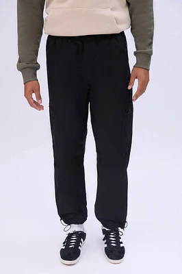 Arsenic Mens Poplin Zipper Cargo Pant - /