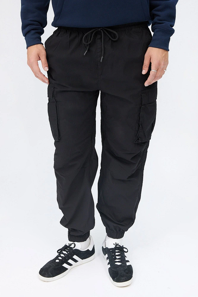 Arsenic Mens Poplin Cargo Jogger - /