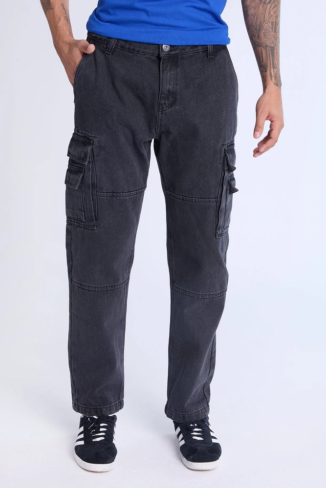 West49 Mens 4 Pocket Cargo Jeans - /