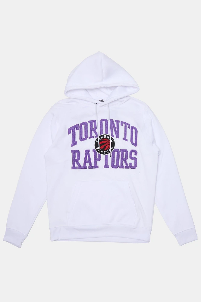 Mens Toronto Raptors Hoodie - White /