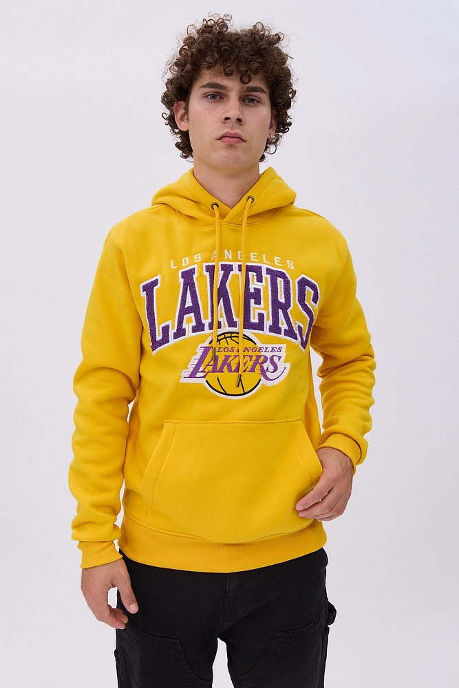 Mens Los Angeles Lakers Hoodie - Yellow /