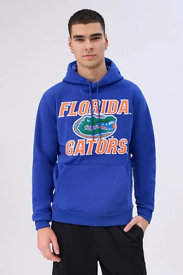 Mens Florida Gators Chenille Logo Hoodie - Blue /