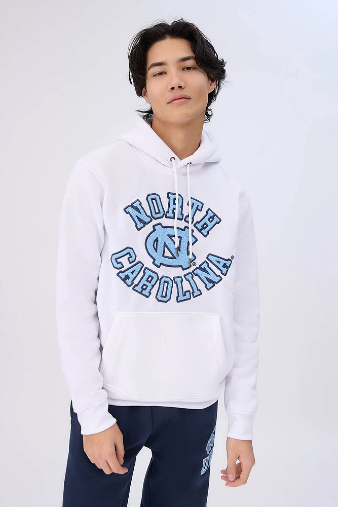 Mens North Carolina Hoodie - White /