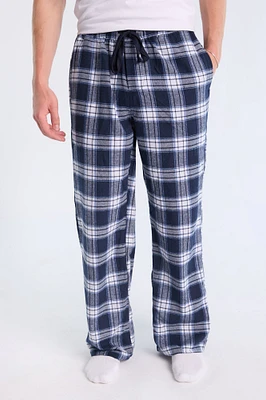 West49 Mens Plaid Pajama Bottoms