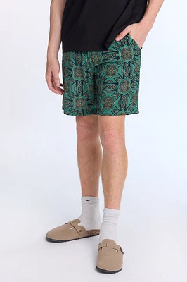 Arsenic Mens 8" Printed Boardshorts - /