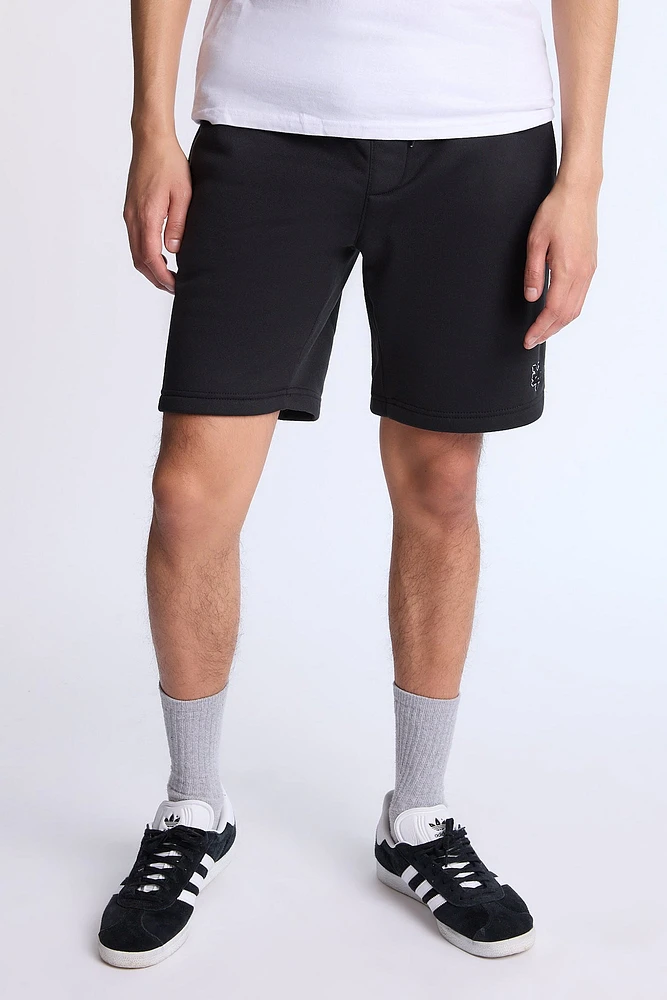 Zoo York Mens 8.5" Logo Fleece Shorts - /