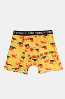 Zoo York Mens Cool Rubber Ducky Boxer Brief - Yellow /