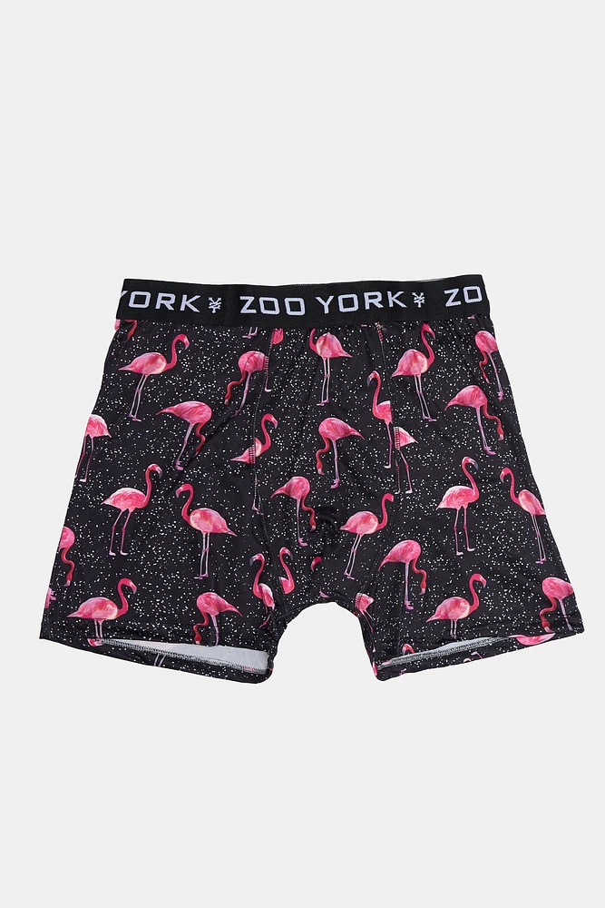 Zoo York Mens Flamingo Boxer Brief