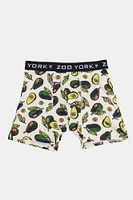 Zoo York Mens Avocados & Skulls Boxer Brief - Green /