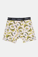 Zoo York Mens Bananas & Skeletons Boxer Brief - Multi /