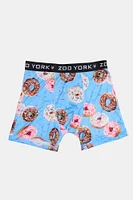 Zoo York Mens Donut Print Boxer Brief - Multi /