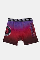 Mens Toronto Raptors Logo Boxer Brief - Purple /