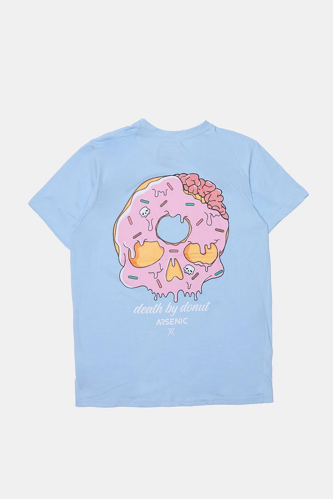 Arsenic Mens Death By Donut T-Shirt - /