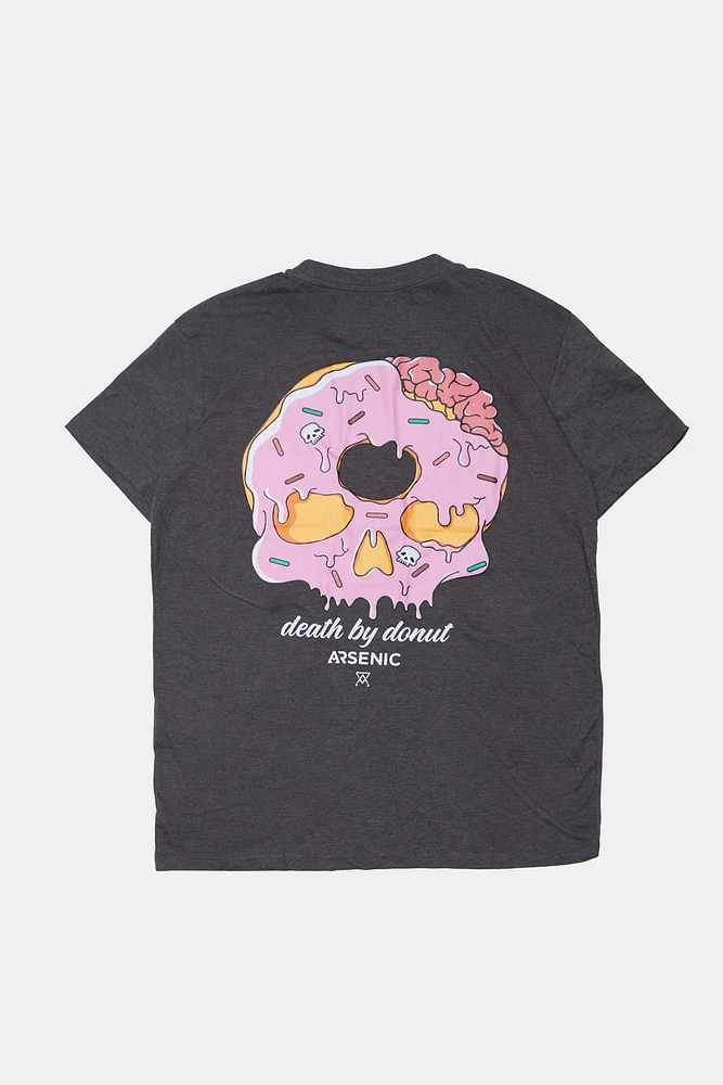 Arsenic Mens Death By Donut T-Shirt