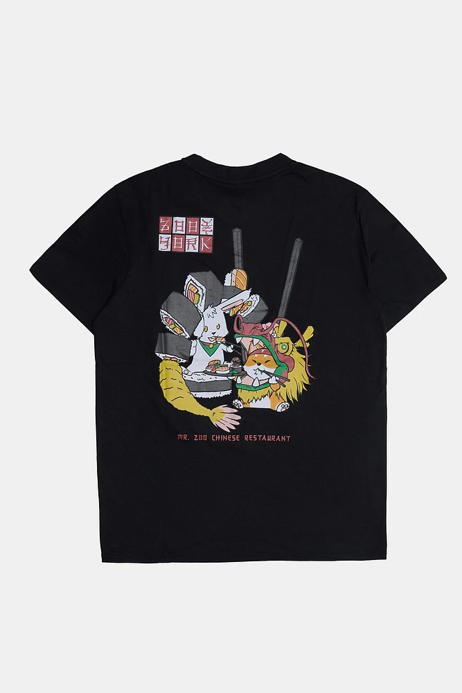 Zoo York Mens Sushi Graphic T-Shirt - /