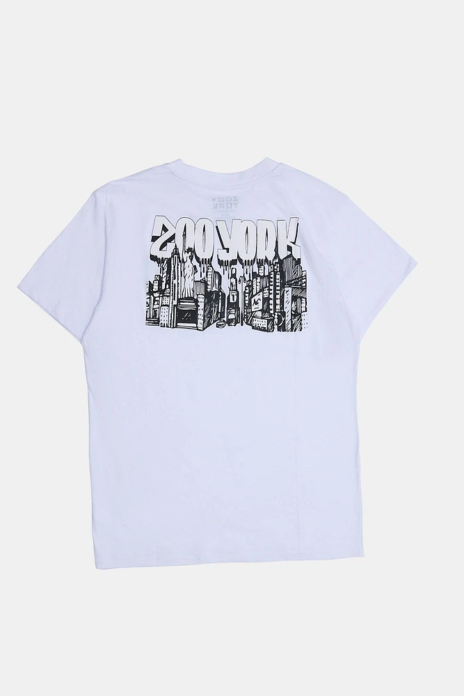 Zoo York Mens Graffiti City T-Shirt - /