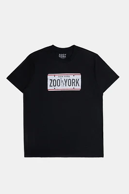 Zoo York Mens License Plate T-Shirt - /