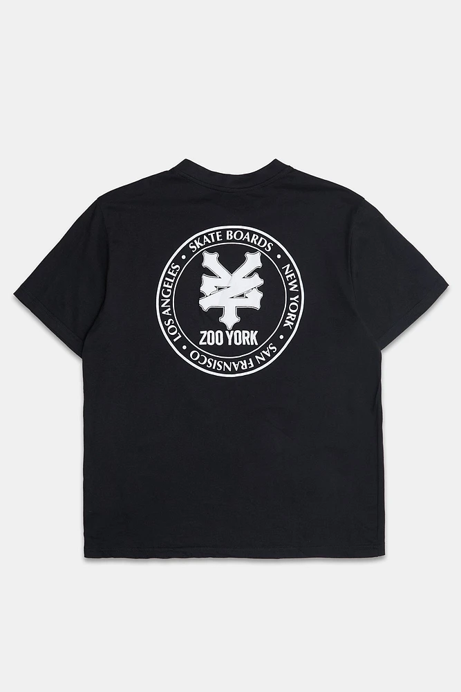 Zoo York Mens Puff Print T-Shirt - /