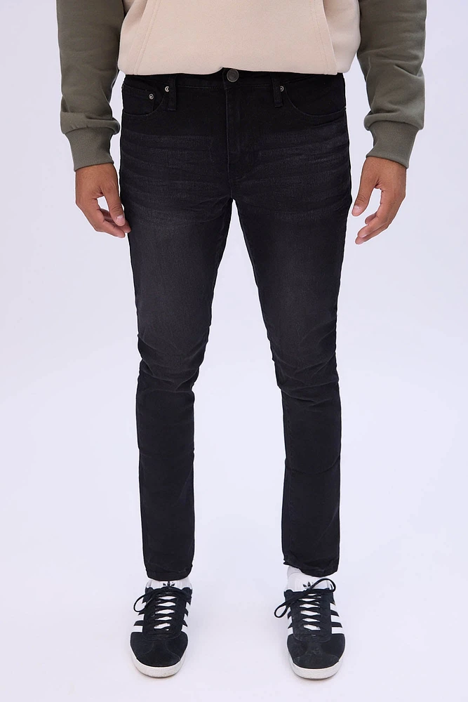 Mens Black Skinny Jeans - /