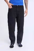 West49 Mens Black Carpenter Jeans - /