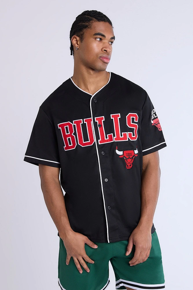 Mens Chicago Bulls Mesh Jersey
