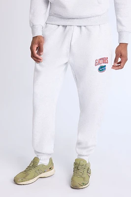 Mens Florida Gators Logo Sweatpant - Heather Grey /