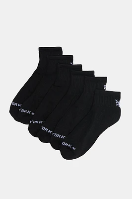 Zoo York Mens 6-Pack Athletic Ankle Socks - / O/S