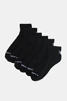 Zoo York Mens 6-Pack Athletic Ankle Socks - / O/S