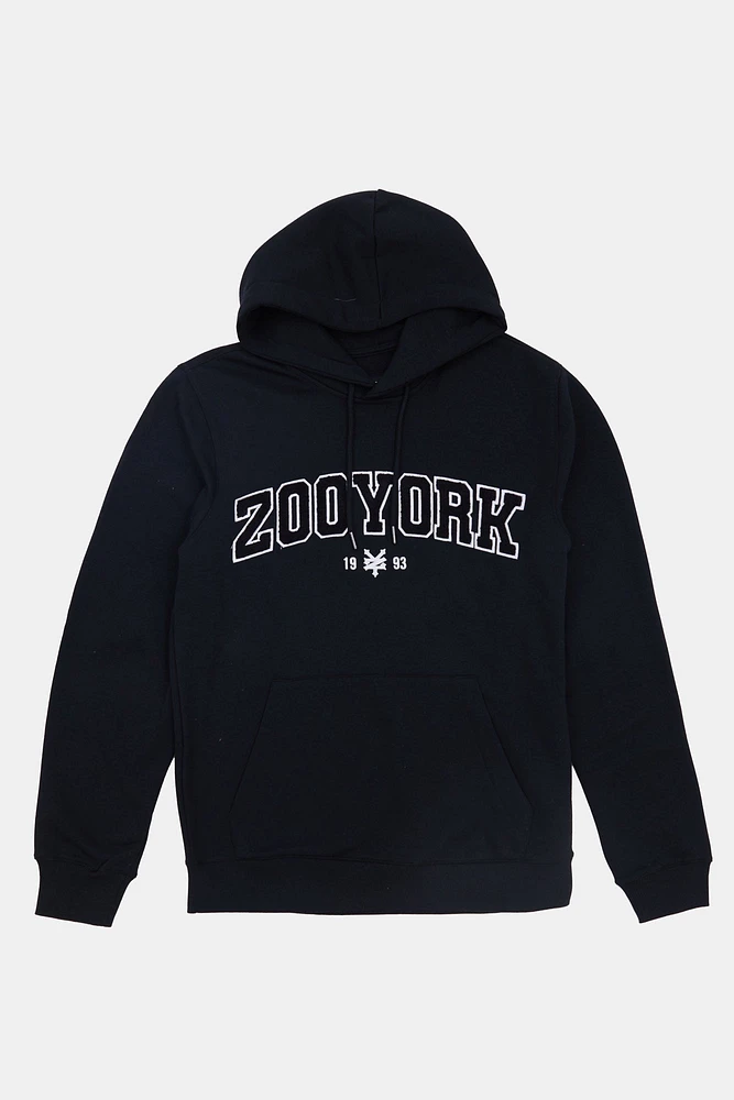 Zoo York Mens Varsity Chenille Logo Hoodie - /