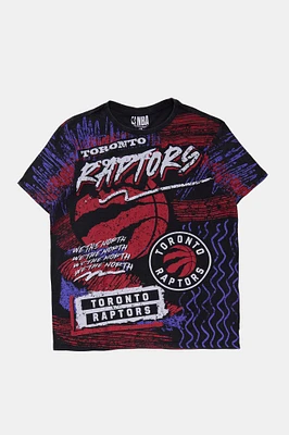 Mens Toronto Raptors T-Shirt - Black /