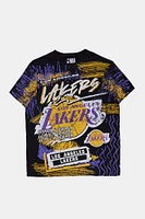 Mens Los Angeles Lakers T-Shirt - Black /