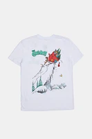 Mens The Grinch Graphic T-Shirt - White /