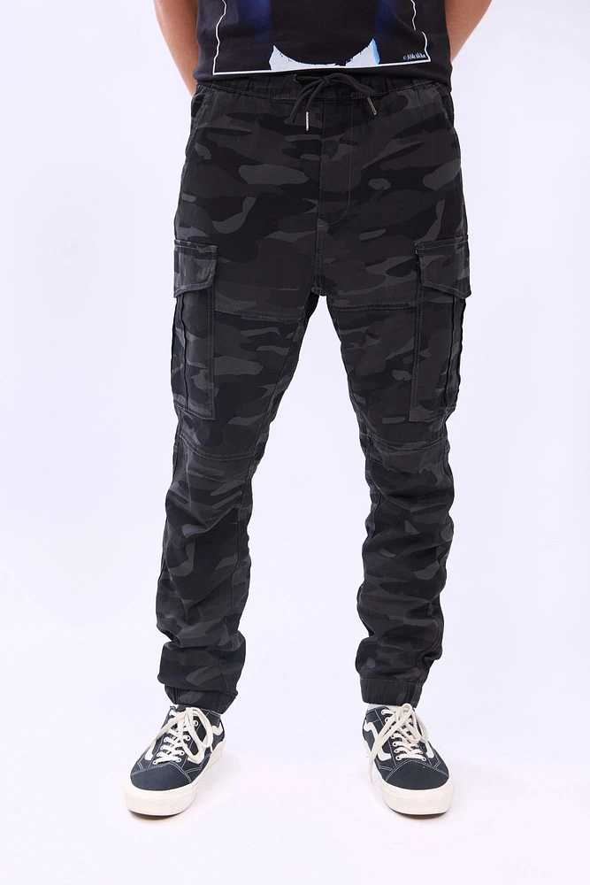 Arsenic Mens Camo Cargo Jogger - /