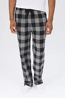 West49 Mens Flannel Plaid Pajama Bottoms - /