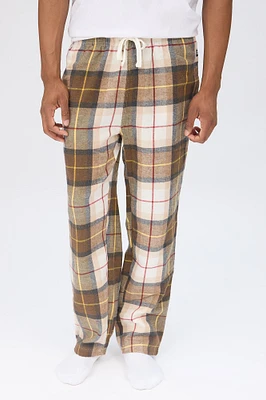 West49 Mens Flannel Plaid Pajama Bottoms - /