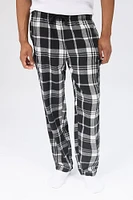 West49 Mens Plaid Cargo Pajama Bottoms - /