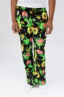 Mens SpongeBob SquarePants Pajama Bottoms - Green /