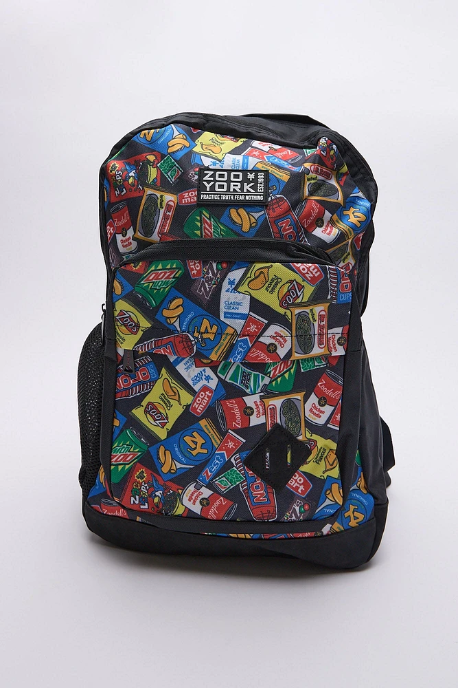 Zoo York Zoomart Printed Backpack - Multi / O/S