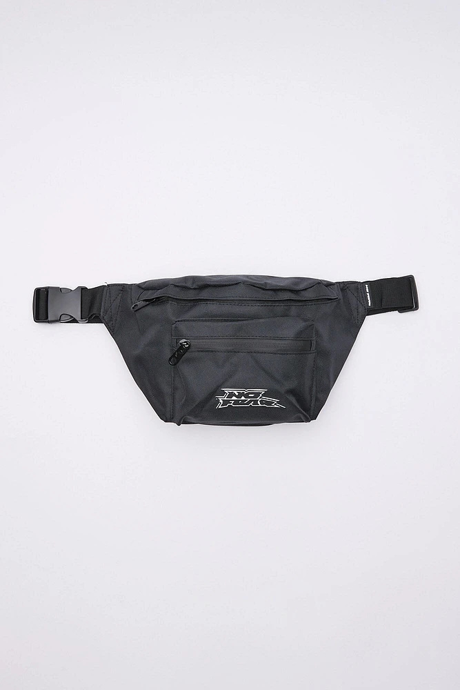 No Fear Solid Logo Fanny Pack - Black / O/S