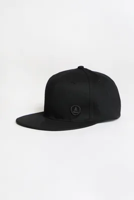 Amnesia Mens Solid Patch Hat - / O/S