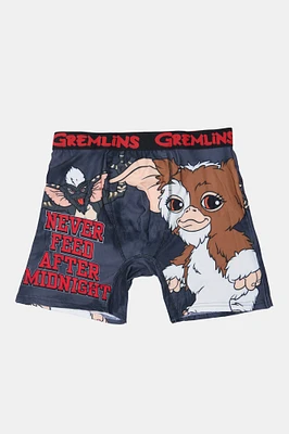 Mens Gremlins Boxer Brief - Black /