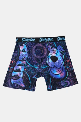 Mens Scooby-Doo Trippy Boxer Brief - Purple /