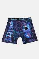 Mens Scooby-Doo Trippy Boxer Brief - Purple /