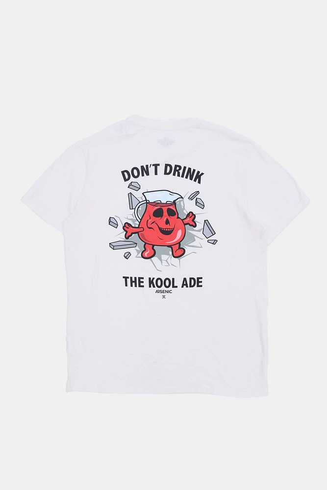 Arsenic Mens Kool Ade T-Shirt - White /